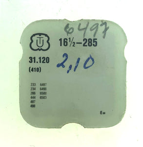 Unitas Ref. 31,120 (410) Cal. 233 Winding Pinion