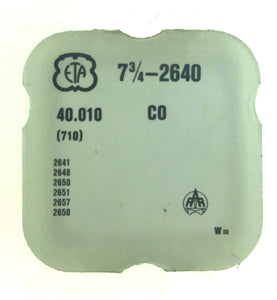 ETA Ref. 40,010 (710) Cal. 2641 Pallet Fork