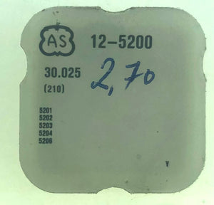 AS Parts Ref. 30,025 (210) Cal. 5201 Third Wheel