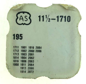 AS Parts Ref. 195 Cal. 1711 Barrel Arbor