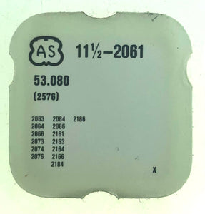 AS Parts Ref. 53,080 (2576) Cal. 2063 Date Jumper