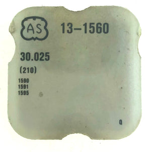 AS Parts Ref. 30,025 (210) Cal. 1590 Third Wheel