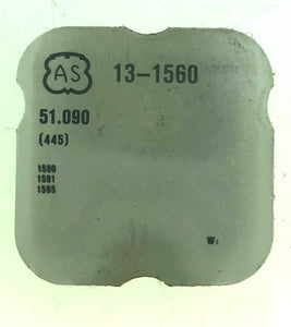 AS Parts Ref. 51,090 (445) Cal. 1590 Setting Lever Spring