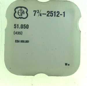 ETA Parts Ref. 51,050 (435) Cal. ESA 950,001 Yoke Spring