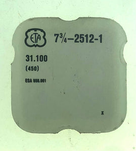 ETA Parts Ref. 31,100 (450) Cal. ESA 950,001 Setting Wheel