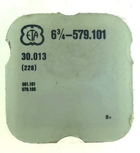 ETA Parts Ref. 30,013 (228) Cal. 561,001 Transmission Wheel