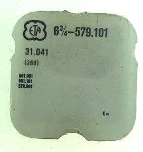 ETA Parts Ref. 31,041 (260) Cal. 561,001 Minute Wheel