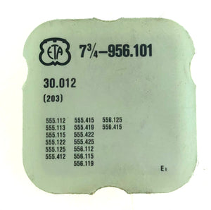 ETA Parts Ref. 30,012 (203) Cal. 555,112 Third Wheel