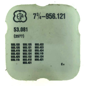 ETA Parts Ref. 53,081 (2577) Cal. 555,122 Day Jumper