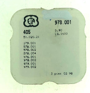 ETA Parts Ref. 51,020,21 (405) Cal. 279,001 Stem