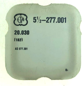 ETA Parts Ref. 20,030 (182) Cal. AS 577,301 Barrel With Drum And Cover