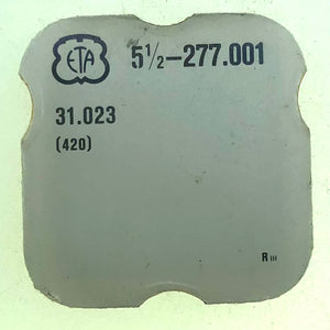 ETA Parts Ref. 31,023 (420) 5 1/2-277,001 Crown Wheel