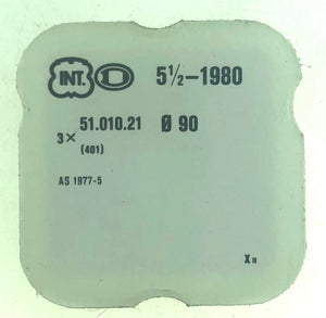 INT Parts Ref. 51,010,21 (401) Cal. AS 1977-5 Stem