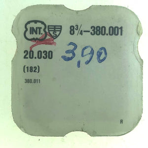 INT Parts Ref. 20,030 (182) Cal. 380,011 Barrel & Cover