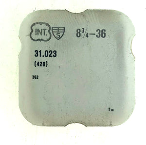 INT Parts Ref. 31,023 (420) Cal. 362 Crown Wheel