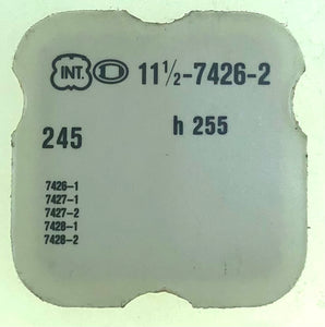 INT Parts Ref. 51,080,06/,01 (443/5443) Cal. 7415-2 Setting Lever & Screw