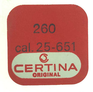 CERTINA Parts Cal. 25-651 Ref. 260 Minute Wheel