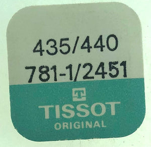 TISSOT Parts Cal. 781-1/2451 Ref. 435/440 Yoke & Spring