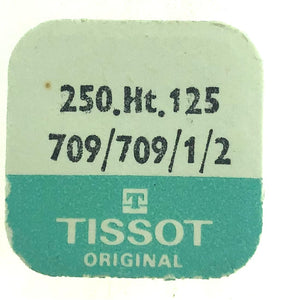 TISSOT Parts Cal. 709-709/1/2 Ref. 250,Ht.125 Hour Wheel