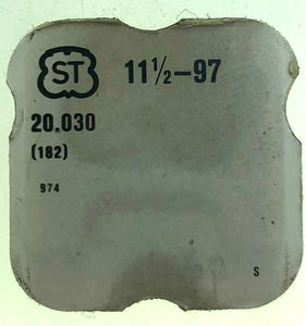 STANDARD Parts Ref. 20,030 (182) Cal. 974 Barrel & Cover