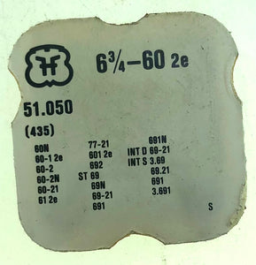 FHF Parts Ref. 51,050 (435) Cal. 60N Yoke Spring