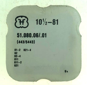 FHF Parts Ref. 51,080,06/,01 (443/5443) Cal. 81-2 Setting Lever & Screw