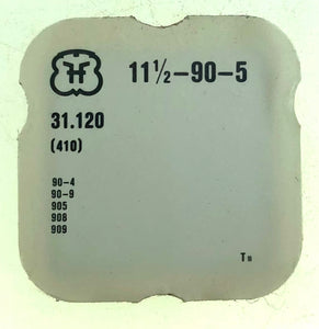 FHF Parts Ref. 31,120 (410) Cal. 90-4 Winding Pinion Square Hole