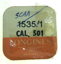 Load image into Gallery viewer, LONGINES Parts Cal. 501 Ref. 1535/1