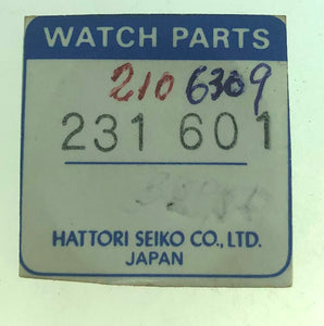 HATTORI SEIKO Parts Cal. 6309 (210) Ref. 231 601 Third Wheel