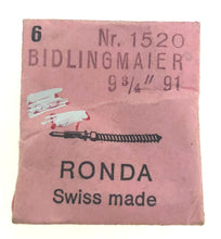 Load image into Gallery viewer, RONDA Ref. 1520 BIDLINGMAIER 9 3/4&quot;  91 Stem