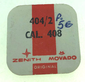 ZENITH / MOVADO Parts Cal. 408 Ref.404/2