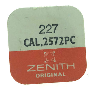 ZENITH / MOVADO Parts Cal. 2572PC Ref. 227 Fourth Wheel