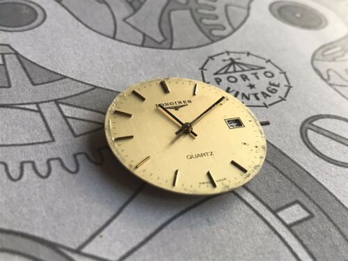 Longines Cal L156.2 Eta 255.411 Watch Movement Porto Vintage Parts