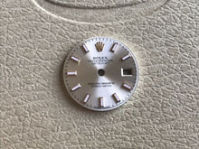 Load image into Gallery viewer, Original Rolex dial for ladies gold Datejust. 20mm dial