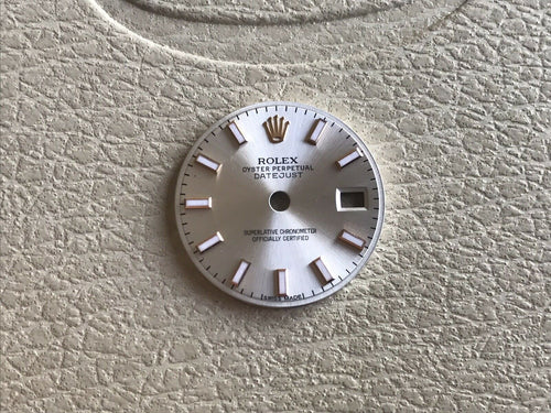 Original Rolex dial for ladies gold Datejust. 20mm dial