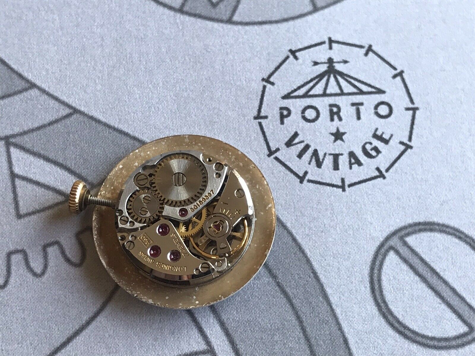 Longines Cal 460 Watch Movement Porto Vintage Parts