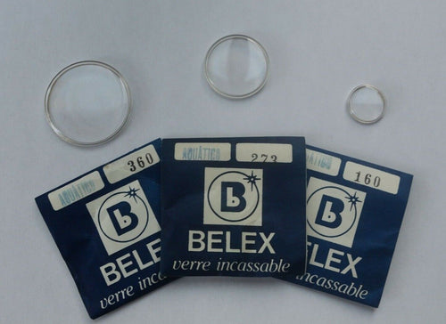 Plexi Watch Waterproof Crystal Belex Divers Watch w tension ring.From 160 to 360