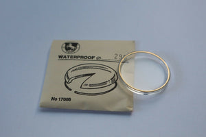 Plexi Watch Crystal Gold tension ring/waterproof .Multiple brands.From291 to 321