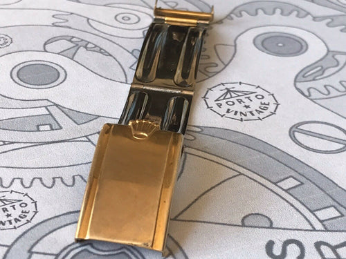 Rolex Original Golden Big Crown Clasp Bracelet 243 Watch Part