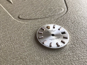 Original Rolex dial for ladies gold Datejust. 20mm dial