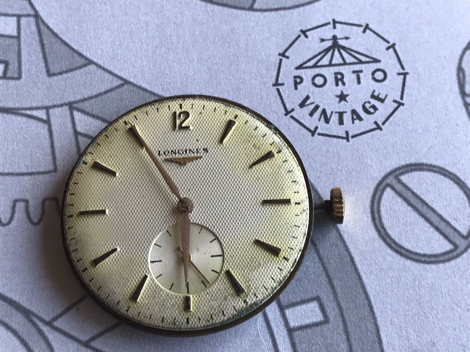 Longines 12.68Z Watch Movement – Porto Vintage Parts