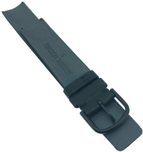 Omega Black Leather Strap 16mm