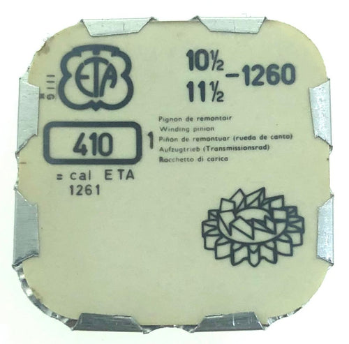 ETA Part  10 1/2 1260 410 Winding Pinion