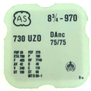 AS Part 8 3/4 970 730 UZO Roller