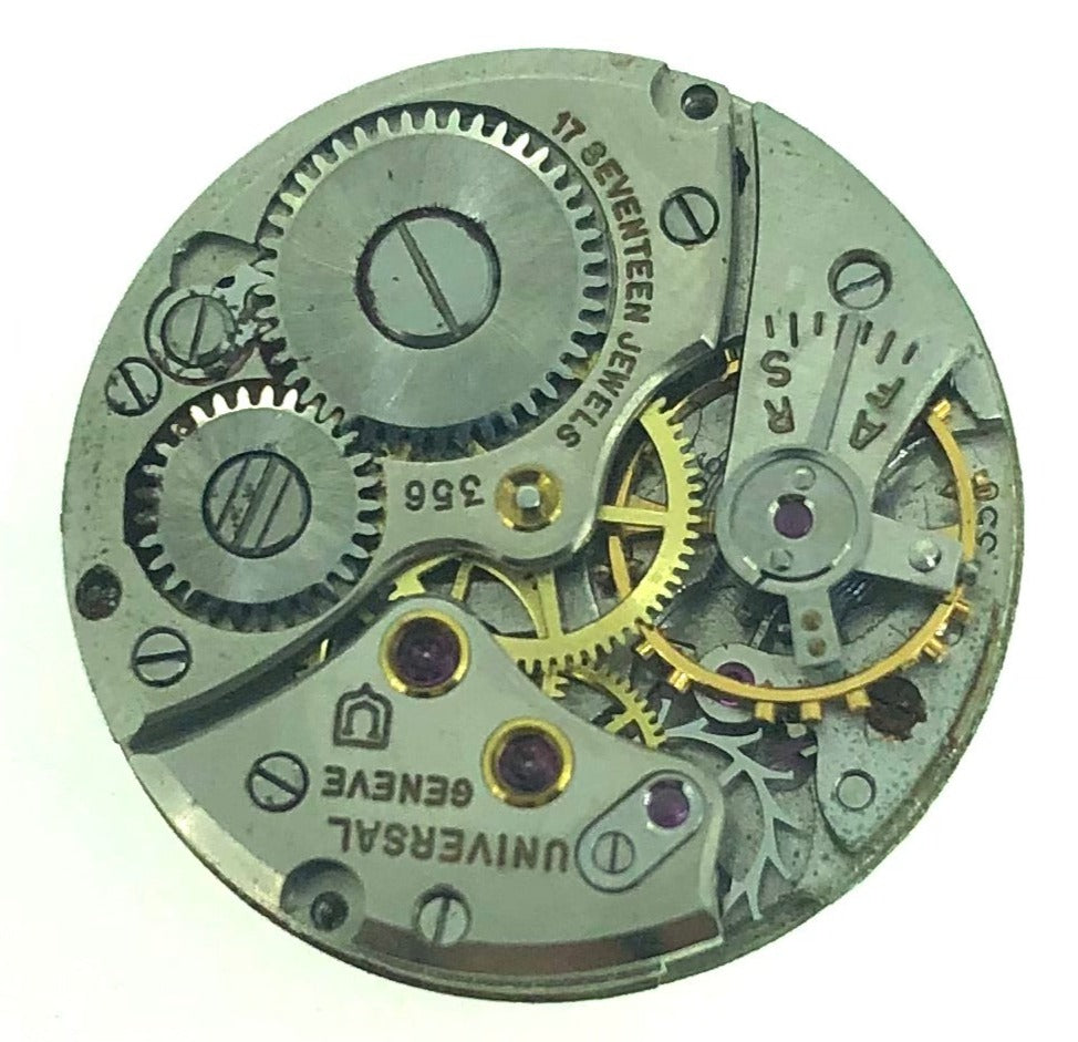 Pièces Détachées Montre Universel Genève 296 - Vintage, Mouvement Ancre Ancora