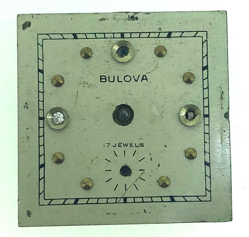 Watch Movement Bulova Gasser & Co