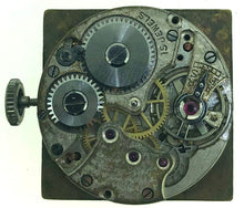 Load image into Gallery viewer, Watch Movement Vintage Dial Cuadrada