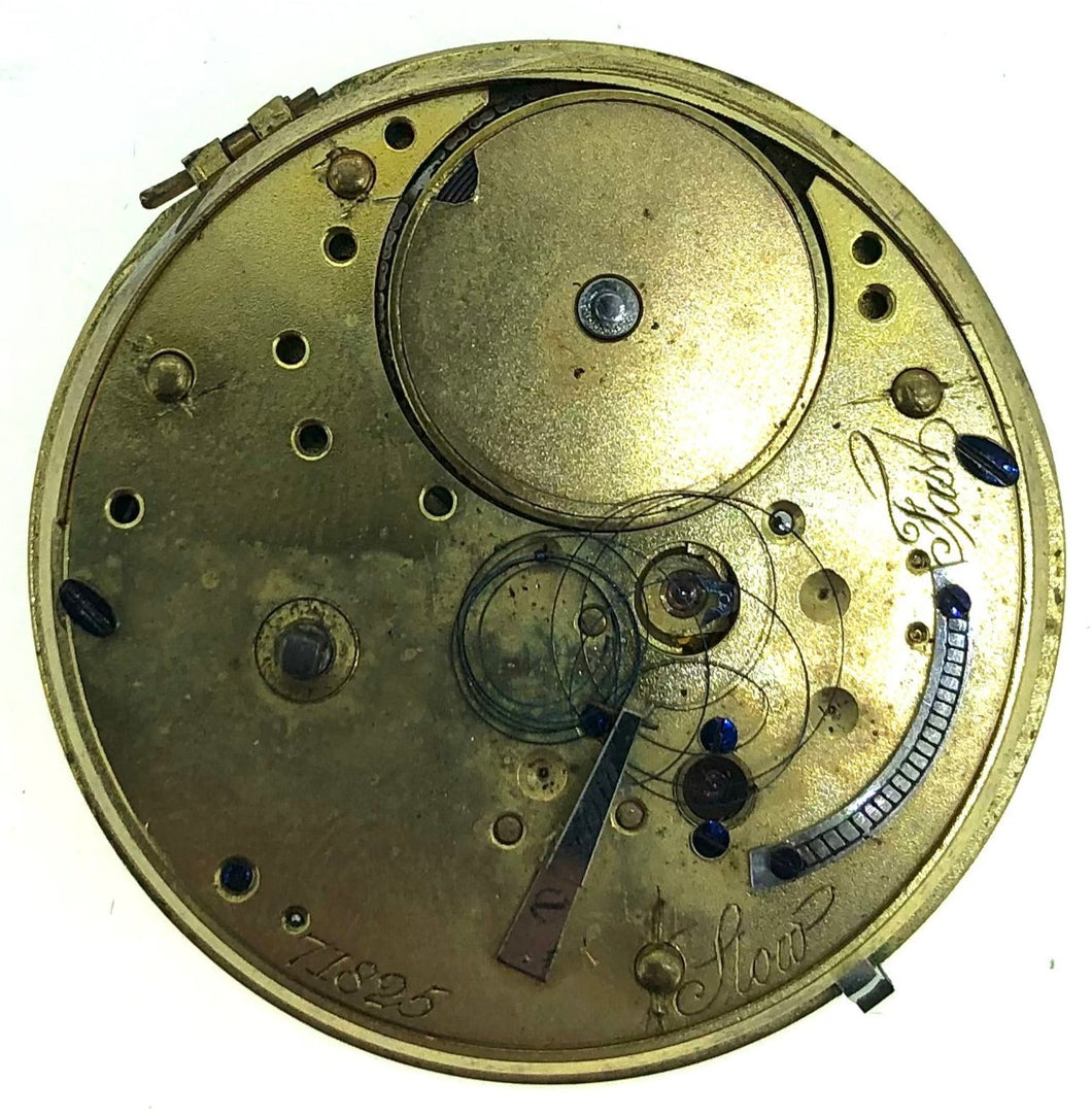 Watch Movement Vintage Unknown Pocket